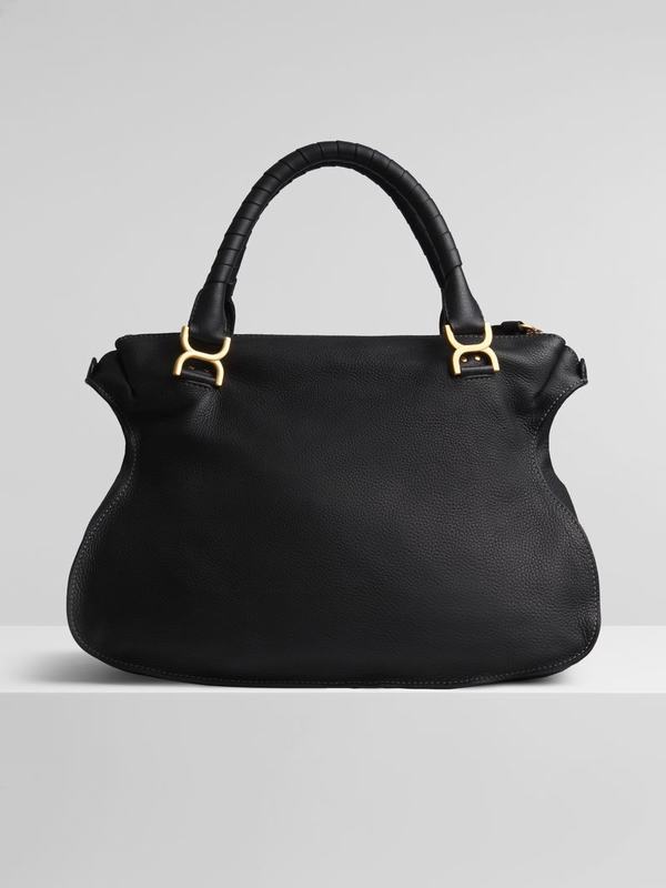 Chloé Bolsos Mujer Marcie Negras Nylon HSOP50371